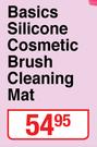 Basics Silicone Cosmetic Brush Cleaning Mat