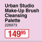 Urban Studio Make Up Brush Cleansing Palette