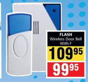 Flash Wireless Door Bell With F