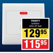Trinity Isolator 45A 2P 4x4