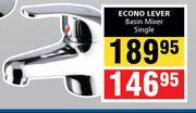 Econo Lever Basin Mixer (Single)