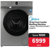 Midea 10Kg Front Loader Washing Machine MF200W100WB/T