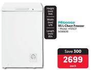 Hisense 95L Chest Freezer H125CF