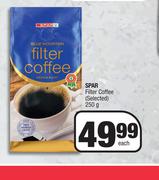 Spar Filter Coffee (Selected)-250g Each