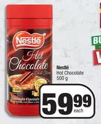 Nestle Hot Chocolate-500g Each