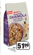 Spar Toasted Granola (Selected)-1Kg Each