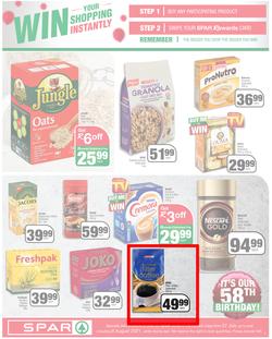 SPAR EASTERN CAPE : Go Big (27 July - 8 August 2021) Valid in Acres, Algoa Park, Aliwal North, Aspen, Burgersdorp. Cambridge, Camdeboo, Cradock, Crossways, Dagbreek, Fig tree, Fleet, Linton, page 5