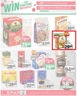 SPAR EASTERN CAPE : Go Big (27 July - 8 August 2021) Valid in Acres, Algoa Park, Aliwal North, Aspen, Burgersdorp. Cambridge, Camdeboo, Cradock, Crossways, Dagbreek, Fig tree, Fleet, Linton, page 5