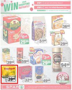 SPAR EASTERN CAPE : Go Big (27 July - 8 August 2021) Valid in Acres, Algoa Park, Aliwal North, Aspen, Burgersdorp. Cambridge, Camdeboo, Cradock, Crossways, Dagbreek, Fig tree, Fleet, Linton, page 5