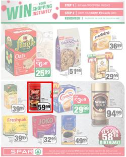 SPAR EASTERN CAPE : Go Big (27 July - 8 August 2021) Valid in Acres, Algoa Park, Aliwal North, Aspen, Burgersdorp. Cambridge, Camdeboo, Cradock, Crossways, Dagbreek, Fig tree, Fleet, Linton, page 5