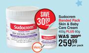 Sudocrem Banded Pack Skin & Baby Care Cream 400g Plus 60g-Per Pack
