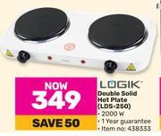 Logik Double Solid Hot Plate LDS-250