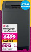 LG 13Kg Top Loader Washing Machine