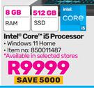 MSI 15.6"(39cm) Intel® Core™ i5 Processor