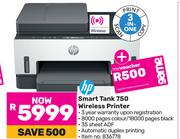 HP Smart Tank 750 Wireless Printer