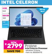Proline 14.1"(35cm)  Intel Celeron Processor