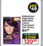 Reflections High Gloss Definition Colour Permanent Hair Colour-For 2