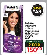 Palette Intensive Creme Permanent Hair Colour-For 2