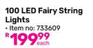 100 LED Fairy String Lights-Each