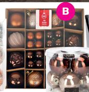 44 Piece Bauble Tray Set