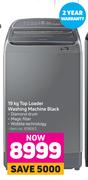 Samsung 19Kg Top Loader Washing Machine Black