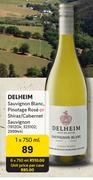 Delheim Sauvignon Blanc, Pinotage Rose Or Shiraz/Cabernet Sauvignon-750ml