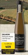 Delheim Edelspatz Noble Late Harvest-6 x 750ml