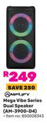 Amplify Mega Vibe Series Dual Speaker AM-3900-D4