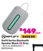 Amplify Swift Series Bluetooth Speaker Black Or Grey-Each