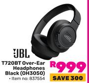 JBL T720BT Over Ear Headphones Black OH3050