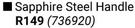 Builders Sapphire Steel Handle