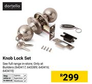 Dortello Knob Lock Set