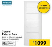 Winsters 7 Panel Palermo Door-2032m (h) x 813mm (w)