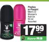 Playboy Or Playgirl Men's Or Women's Roll On Assorted-50m Each