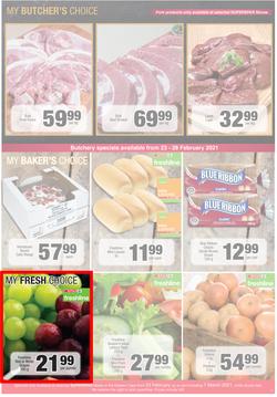 SUPERSPAR EASTERN CAPE : Lower Than Low Prices (23 February - 7 March 2021), page 5