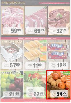 SUPERSPAR EASTERN CAPE : Lower Than Low Prices (23 February - 7 March 2021), page 5