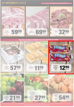 SUPERSPAR EASTERN CAPE : Lower Than Low Prices (23 February - 7 March 2021), page 5