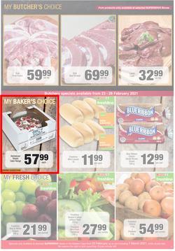 SUPERSPAR EASTERN CAPE : Lower Than Low Prices (23 February - 7 March 2021), page 5