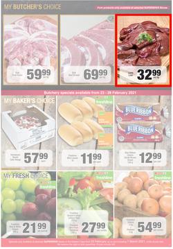 SUPERSPAR EASTERN CAPE : Lower Than Low Prices (23 February - 7 March 2021), page 5