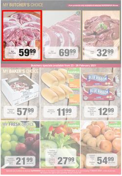SUPERSPAR EASTERN CAPE : Lower Than Low Prices (23 February - 7 March 2021), page 5