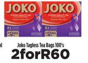 Joko Tagless Tea Bags-For 2 x 100's