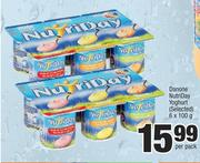Danone Nutriday Yoghurt (Selected)-6 x 100g Per Pack 