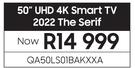 Samsung 50" UHD 4K Smart TV QA50LS01BAKXXA