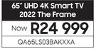 Samsung 65" UHD 4K Smart TV QA65LS03BAKXXA