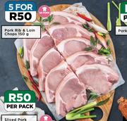 SA Pork Rib & Loin Chops-For 5 x 150g