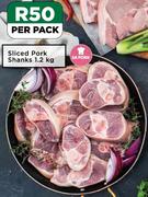 SA Pork Sliced Pork Shanks-1.2Kg Per Pack
