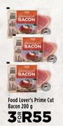 Food Lover's Prime Cut Bacon-For 3 x 200g