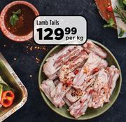 Lamb Tails-Per kg
