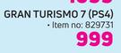 PS4 Gran Turismo 7
