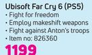 PS5 Ubisoft Far Cry 6
